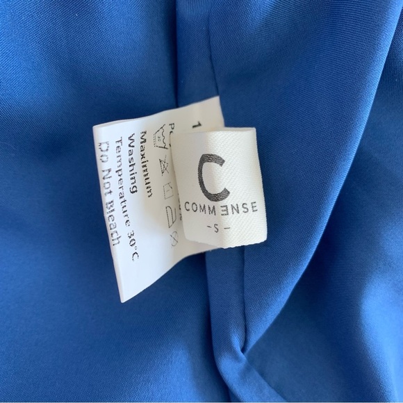 Commense Blue and White Maxi Sundress Size Small - Picture 10 of 11